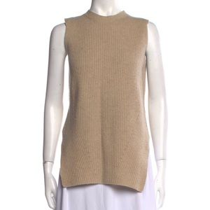 The Row Merino Wool Crew Neck Sweater